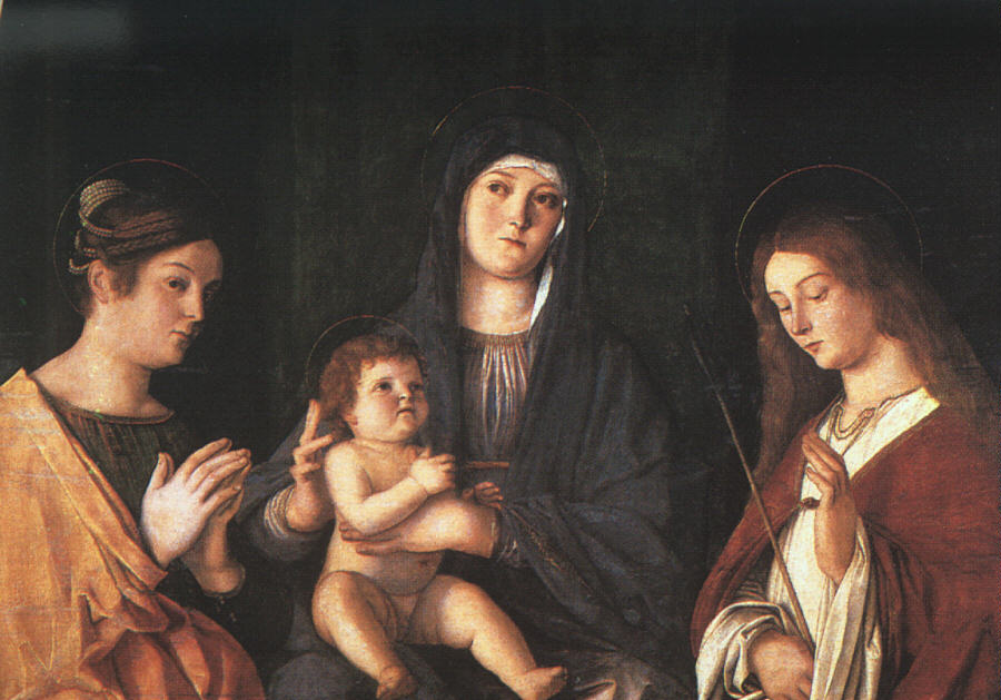 The Virgin & Child with Two Saints