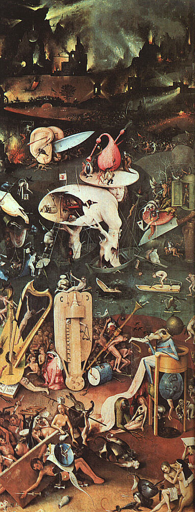 Garden of Earthly Delights Triptych (inner-right wing)
