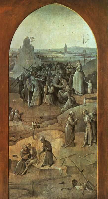 Temptation of Saint Anthony Triptych (outer-right wing)