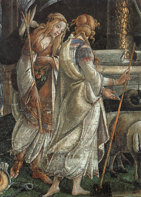Scenes from the Life of Moses (detail)