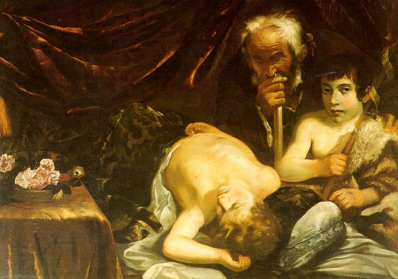 Sleeping Christ with Zacharias & John the Baptist