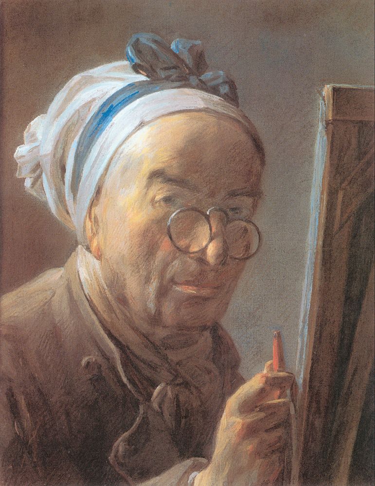 Self-Portrait at an Easel