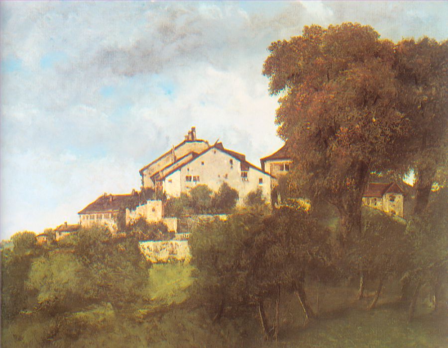The Houses of the Chateau D'Ornans