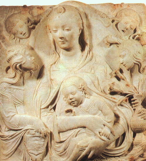 Virgin & Child Surrounded by Angels