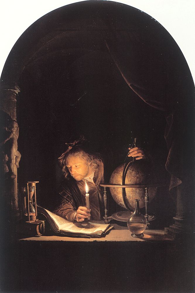 Astronomer by Candlelight