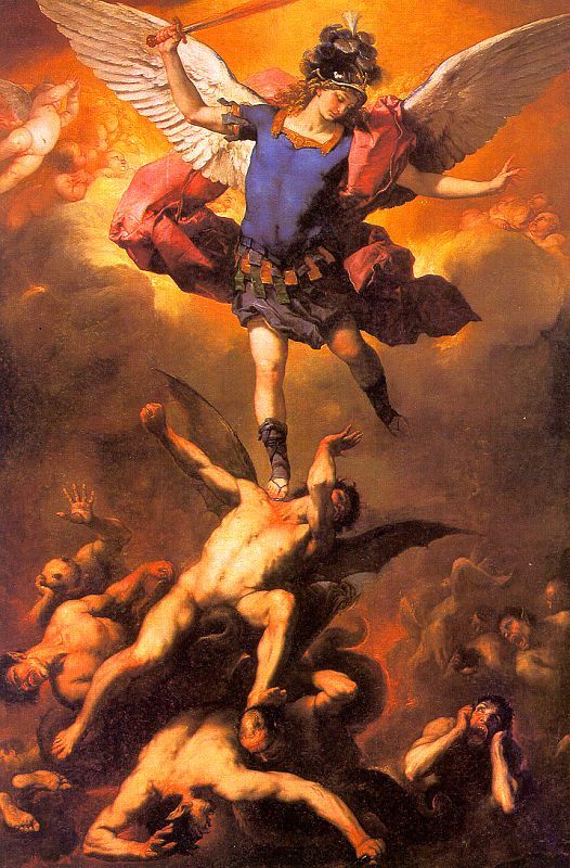 The Archangel Michael Flinging the Rebel Angels into the Abyss