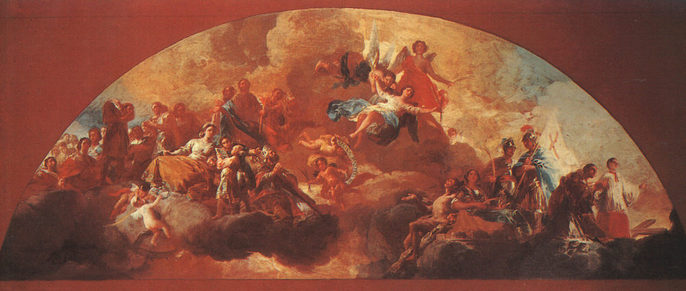 Virgin Mary as the Queen of Martyrs