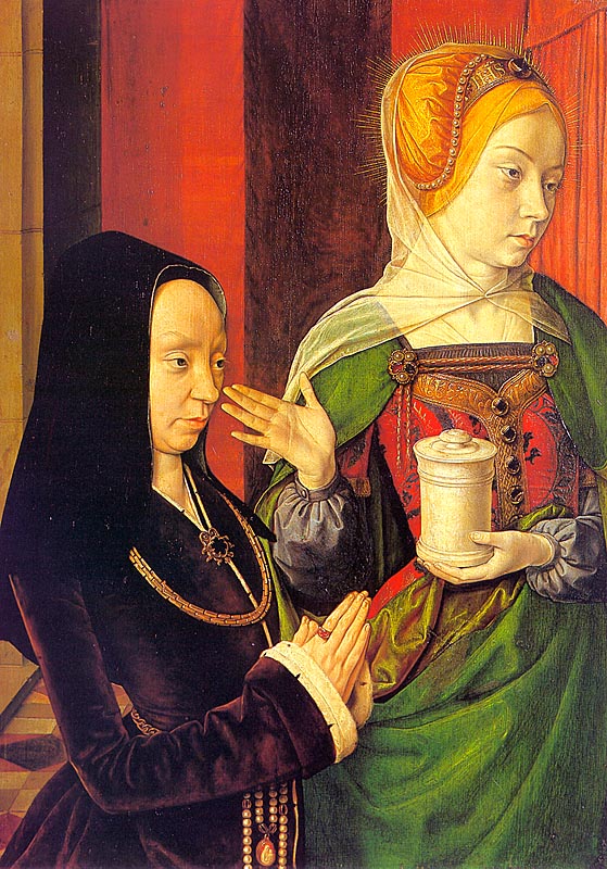 Madeleine de Bourgogne Presented by Saint Mary Magdalene