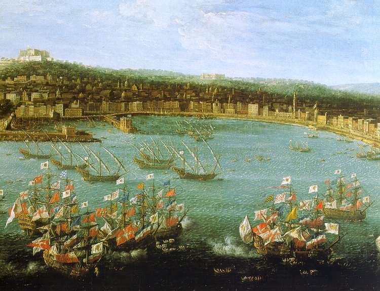 The Embarkation of Charles III in the Port of Naples (detail)