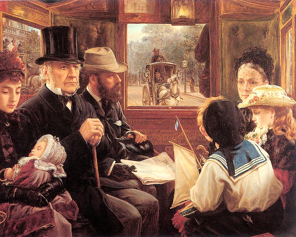 One of the People (Gladstone in an Omnibus)