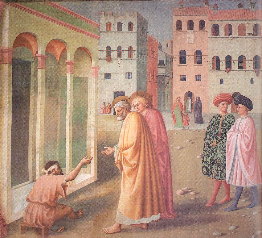 Saint Peter Heals a Cripple
