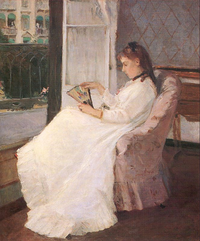 The Artist's Sister Edma at a Window