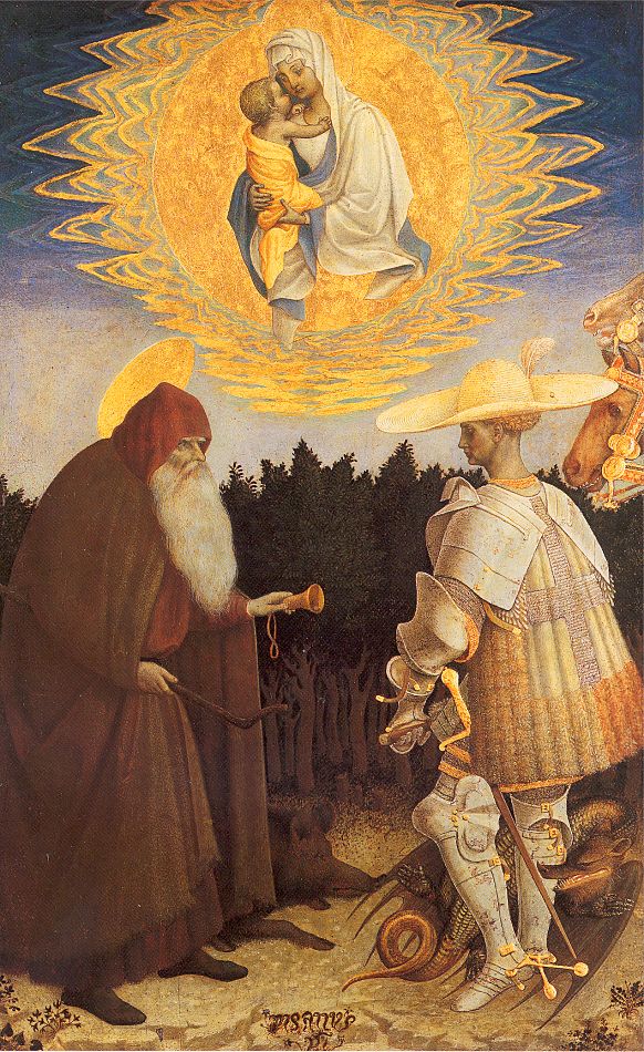 The Virgin and Child with Saints George and Anthony Abbot