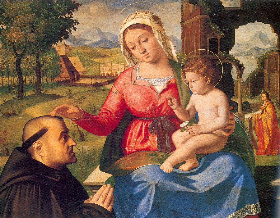The Virgin and Child with a Donor