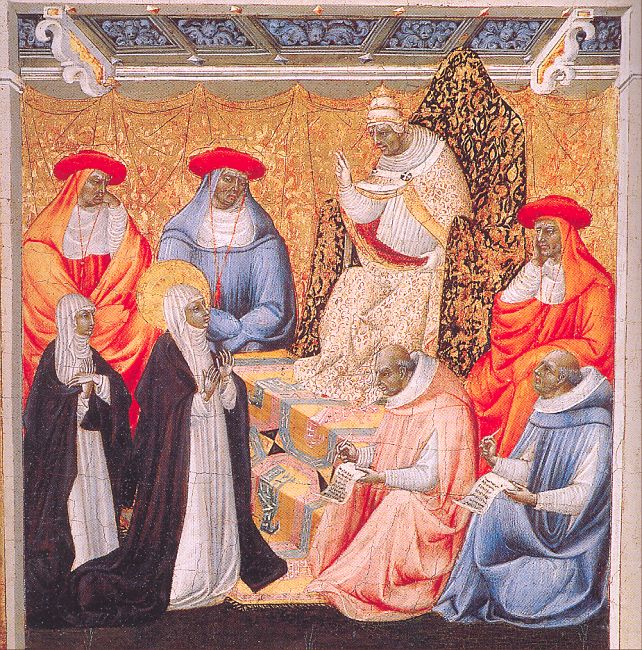 St. Catherine before the Pope at Avignon