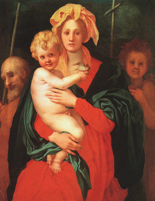 Madonna & Child with St. Joseph & Saint John the Baptist