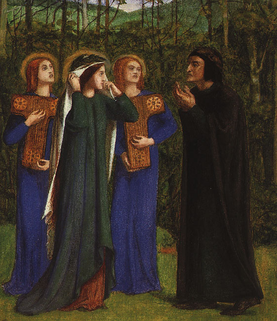 The Meeting of Dante & Beatrice in Paradise
