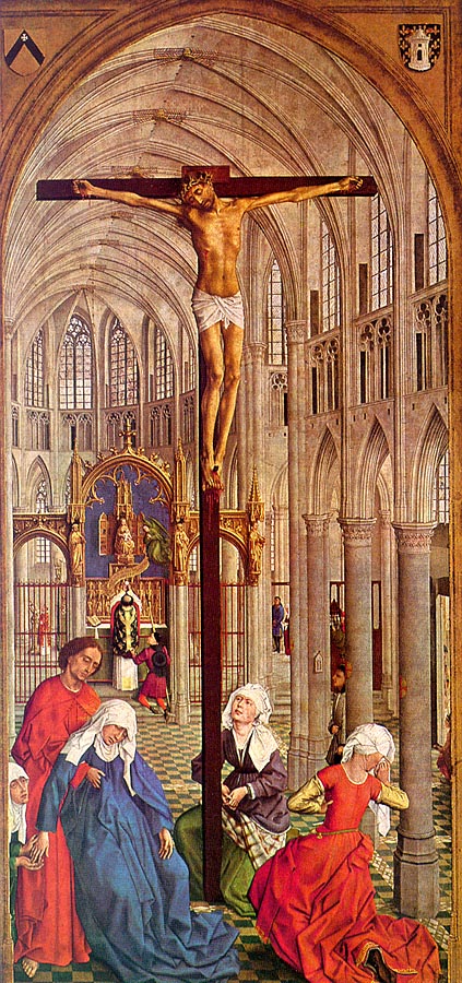 Crucifixion in a Church